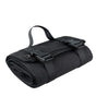 200x75CM Black Outdoor Tactical Roll-Up Shooting Mat - MOLLE Webbing & Stake Down Eyelets - Portable V888-ELOSUNG49780