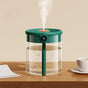 Green 2L Dual-Spray Ultrasonic Humidifier and Air Diffuser with Night Light - USB Powered, Quiet Operation, V888-ELOSUNG49818