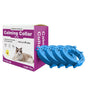 Blue Pet Calming Collar 4 Pack (38cm) - Waterproof Silicone Cat Collar Custom Fit for All Breeds - Anxiety V888-ELOSUNG49825