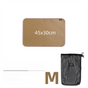45 x 30 CM M Size Fireproof Outdoor Mat with Storage Bag - Silicone Coated Heat Resistant, Fire Pit Protector V888-ELOSUNG49875