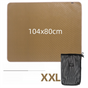 104 x 80 CM XXL Size Fireproof Outdoor Mat with Storage Bag - Silicone Coated Heat Resistant, Fire Pit V888-ELOSUNG49878