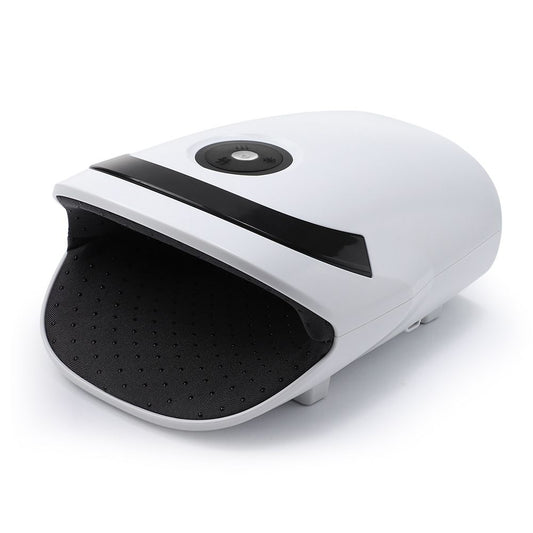 White Portable Electric Hand Massager - USB-C Rechargeable, Airbag Compression, Graphene 42 degrees C V888-ELOSUNG49959