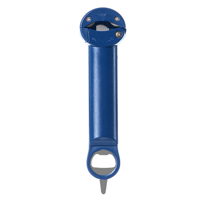 Blue Multi-Functional Adjustable Can and Bottle Opener - Heavy Duty Jar Opener for Seniors, Women, and Weak V888-ELOSUNG50105