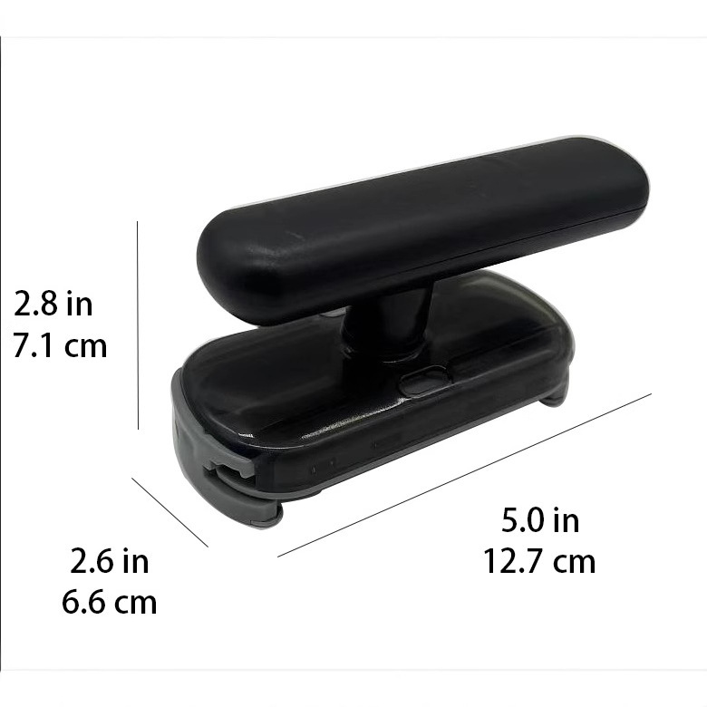 3 pack Black Creative Multi-Functional ABS Can and Bottle Opener - Non-Slip, Effort-Saving Jar Lid Opener for V888-ELOSUNG50118