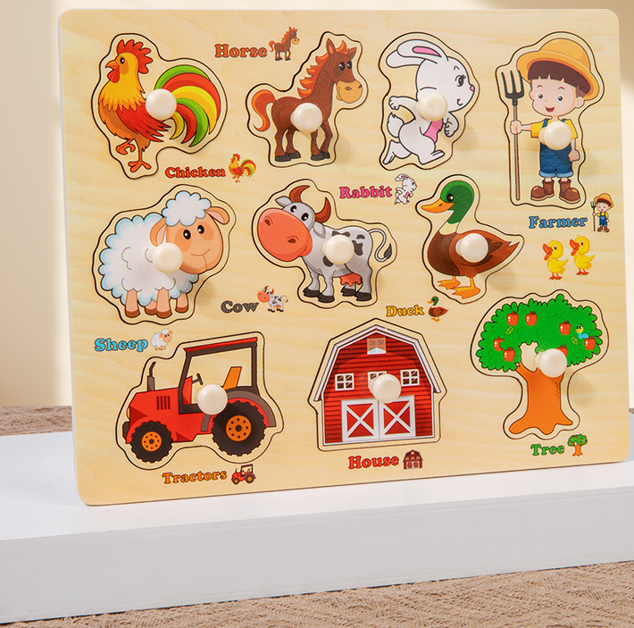 Puzzle Board for Toddlers - Early Learning Shape Sorter & Hand-Eye Coordination Toy for Kids 3+, Educational V888-ELOSUNG50132