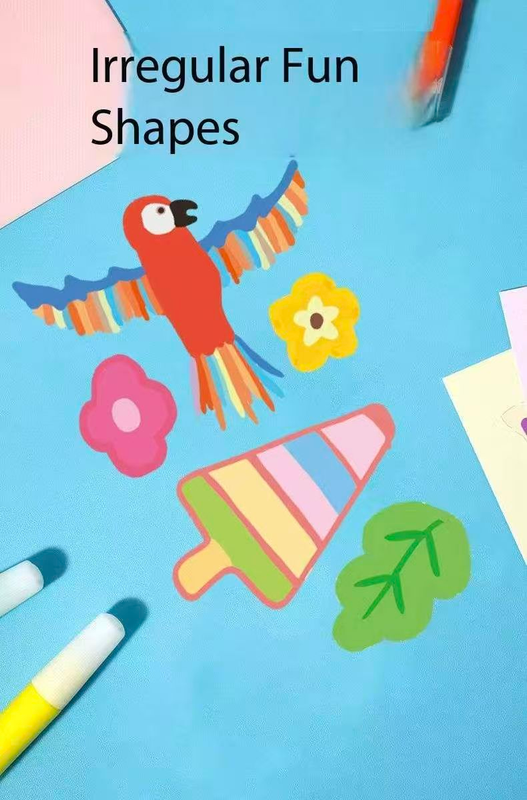 35-Piece Kids Rainbow Scratch Paper Kit - 20PCS Magic Scratch Art Cards with Postcard Back, - Pointillism Art V888-ELOSUNG50171