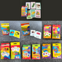 7-Set Kids Early Education Flash Cards, Montessori Cognitive Development Toys for Toddlers Ages 4+, V888-ELOSUNG50204
