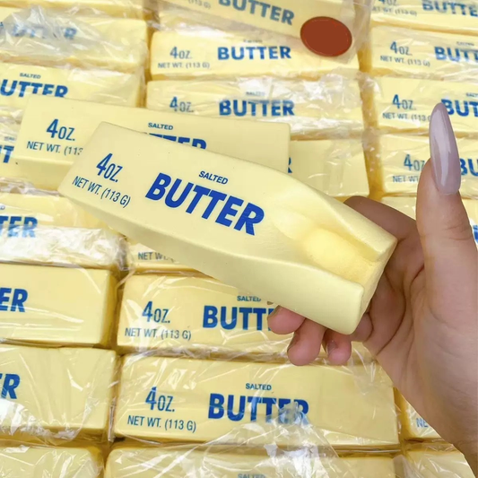 Super Soft Butter Stick Squishy Toy, Slow Rising PU Stress Relief Squeeze Bar, Ultra Wet Soft Finger Sucking V888-ELOSUNG50205