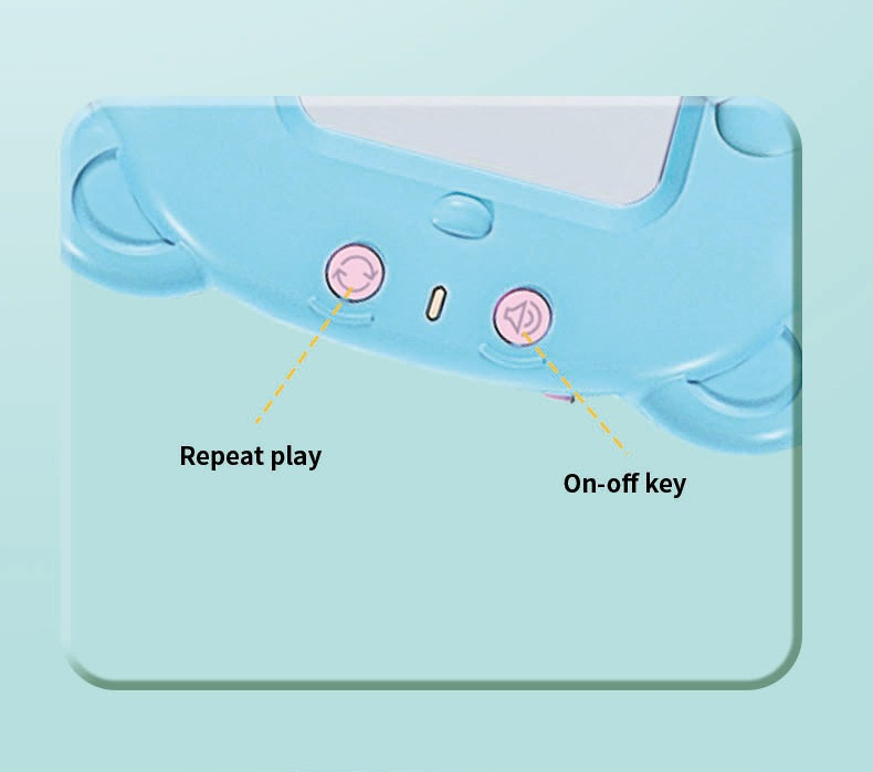 Pink Bear Talking Cards Educational Toy for Toddlers 112 Cards Audible Preschool Learning Machine Early V888-ELOSUNG50214