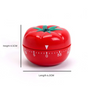 Small Size Tomato-shaped alarm Kitchen Timer - 60 Minute Mechanical Countdown Timer with Loud Alarm, Cute V888-ELOSUNG50347