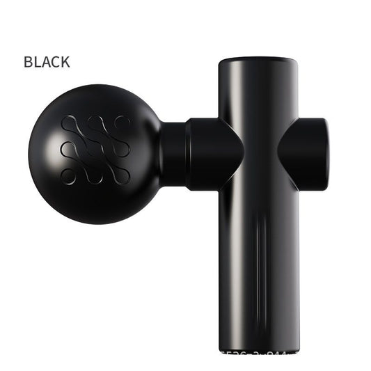 Black Mini Massage Gun - Pocket-Sized Deep Tissue Percussion Massager with 4 Speeds, 7mm Amplitude, 12KG V888-ELOSUNG50610