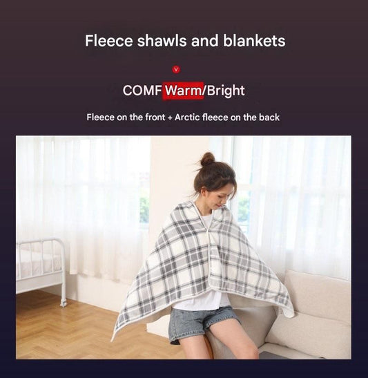 Black and White 80*130cm Japanese-Style shawl blanket Ultra-Soft Blanket - Thick Polyester Throw for Sofa, V888-ELOSUNG50782