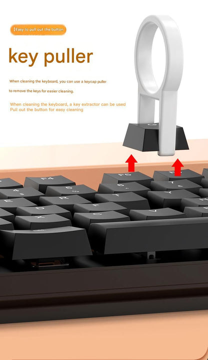 Pink 20-in-1 Multi-Purpose Cleaning Kit - Ergonomic ABS Handle with Dust Blower, Keyboard Cleaner & Screen V888-ELOSUNG50811