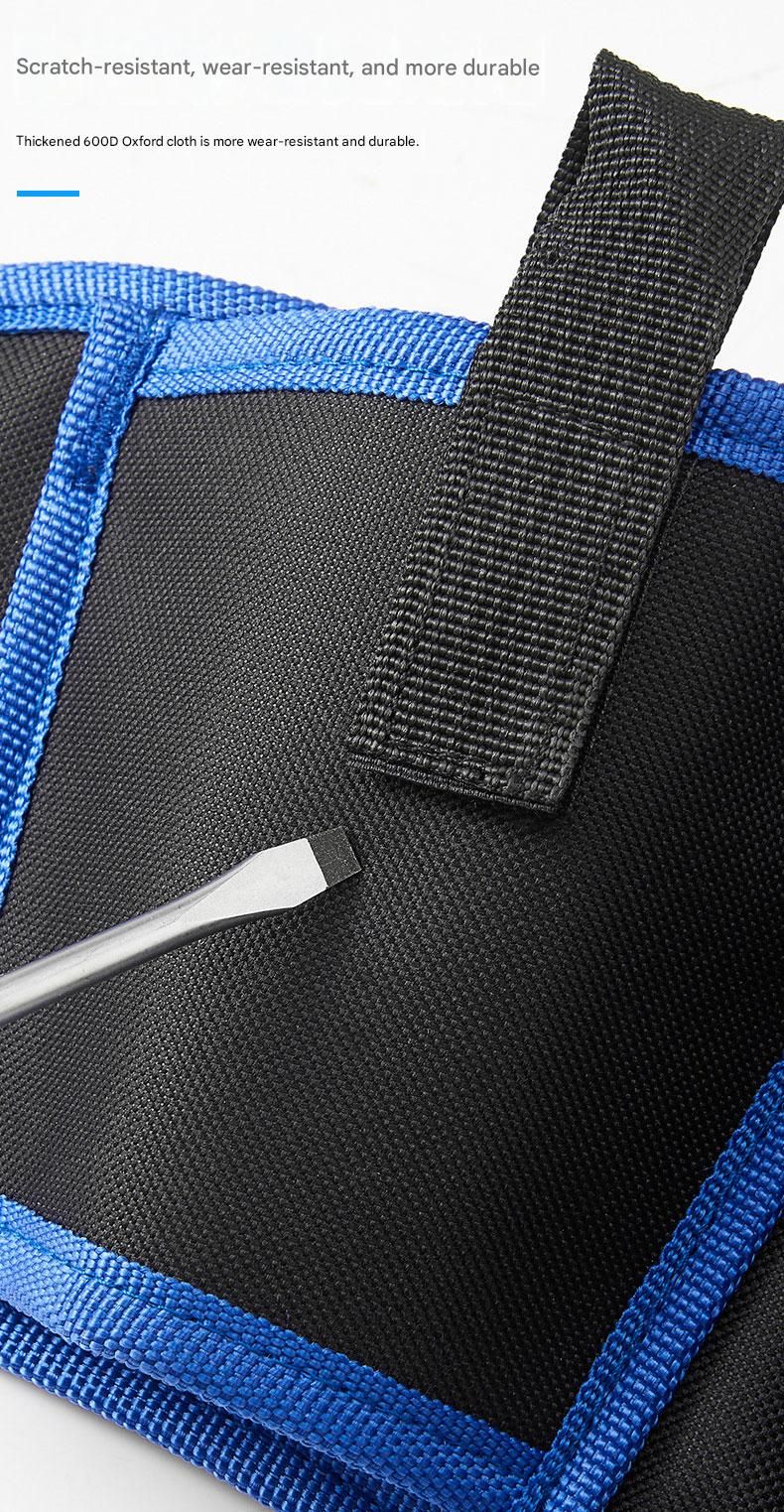 Yellow Professional Oxford Cloth Tool Waist Bag -Tool Belt, Multifunctional Work Belt, Men's Robust, V888-ELOSUNG50943
