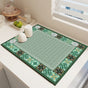 Diatom Mud Kitchen Counter Mat - Quick Dry Absorbent Non-Slip Draining Pad for Sink Benchtop 50cm x V888-ELOSUNG51019