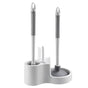 Toilet Cleaning Tool Set - 4 in 1 Bathroom Plunger and Brush Kit with Wall Mount Holder V888-ELOSUNG51035