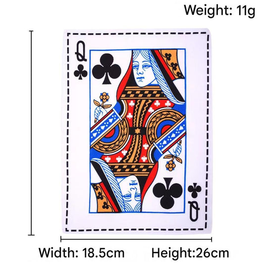 Dog Chew Toy Set - 10 Piece Playing Card Crinkle Sound Toys for Dogs(Q) V888-ELOSUNG51037