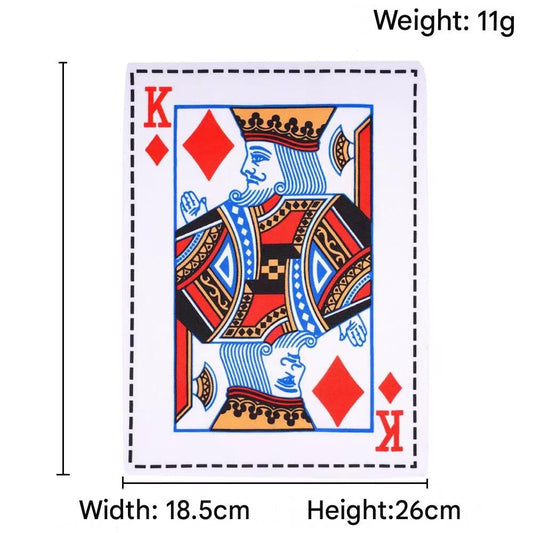 Dog Chew Toy Set - 10 Piece Playing Card Crinkle Sound Toys for Dogs(K) V888-ELOSUNG51039