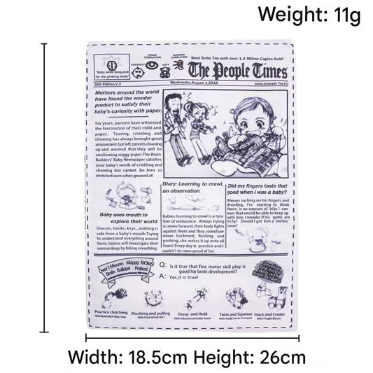 Dog Chew Toy Set - 10 Piece Crinkle Newspaper Sound Toys for Dogs V888-ELOSUNG51040