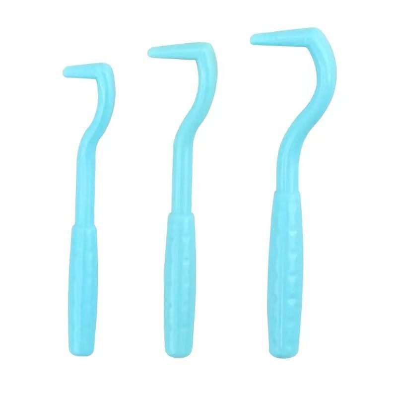 2-Pack Blue Pet Tick Remover Tool Set - Small Medium Large Flea and Tick Hook Removers V888-ELOSUNG51211