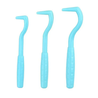 2-Pack Blue Pet Tick Remover Tool Set - Small Medium Large Flea and Tick Hook Removers V888-ELOSUNG51211