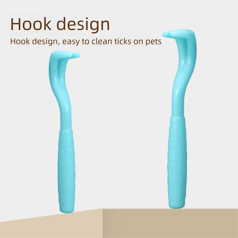 2-Pack Rose red Pet Tick Remover Tool Set - Small Medium Large Flea and Tick Hook Removers V888-ELOSUNG51217