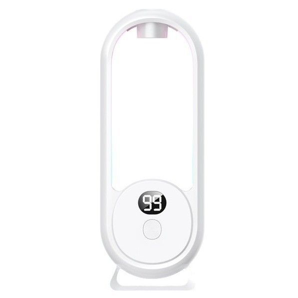 White Smart Aromatherapy Diffuser - Ultrasonic Mist Air Freshener with LED Light and Wall Mount V888-ELOSUNG51223