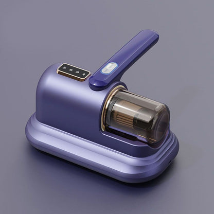 Blue-violet Wireless Mite Vacuum Cleaner with UV Light - High Suction Handheld Bed Dust Mite Remover V888-ELOSUNG51230