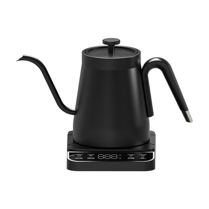 Black Gooseneck Electric Kettle with Temperature Control - 0.8L Smart Pour Over Coffee Kettle V888-ELOSUNG51233