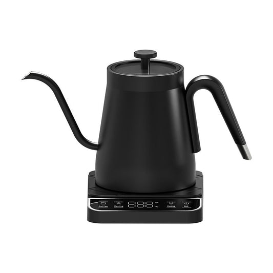 Black Gooseneck Electric Kettle with Temperature Control - 0.8L Smart Pour Over Coffee Kettle V888-ELOSUNG51233