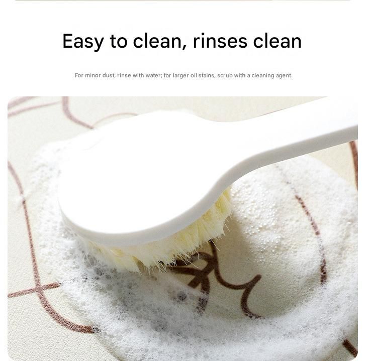 2-Piece Faucet Draining Mat Set Absorbent Sink Splash Guard Quick Dry Counter Mat 10x61cm(Pug) V888-ELOSUNG51267