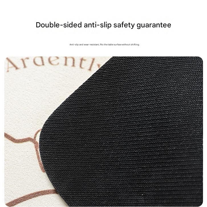 2-Piece Faucet Draining Mat Set Absorbent Sink Splash Guard Quick Dry Counter Mat 10x61cm(Pug) V888-ELOSUNG51267