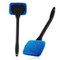 3-Piece Dark blue Car Windshield Cleaning Brush Set Microfiber Defogging Wiper Tool Window Glass Cleaner V888-ELOSUNG51278