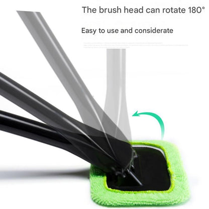 3-Piece Light blue Car Windshield Cleaning Brush Set Microfiber Defogging Wiper Tool Window Glass Cleaner V888-ELOSUNG51279