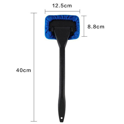 3-Piece Green Car Windshield Cleaning Brush Set Microfiber Defogging Wiper Tool Window Glass Cleaner V888-ELOSUNG51280