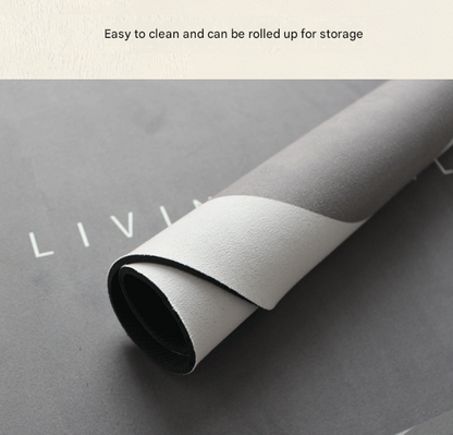 Kitchen Countertop Drainage Mat Absorbent Quick Dry Tech Velvet Dish Drying Pad 40x60cm(CD0075-1) V888-ELOSUNG51302