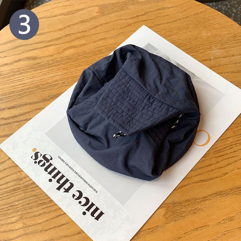 Grey Packable Bucket Hat Unisex Wide Brim Foldable Sun Protection Hiking Travel Cap V888-ELOSUNG51328