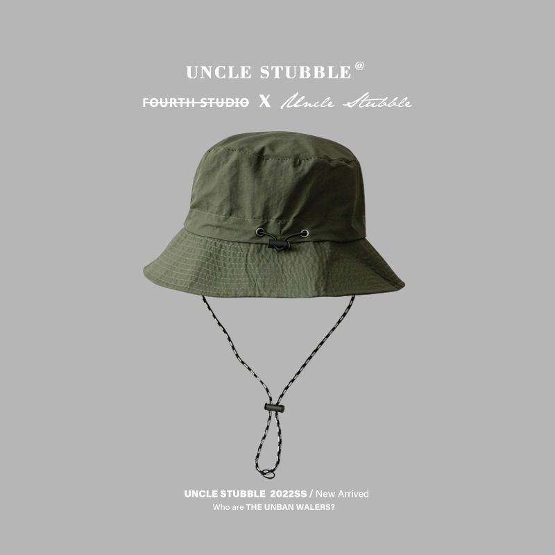 Army green Packable Bucket Hat Unisex Wide Brim Foldable Sun Protection Hiking Travel Cap V888-ELOSUNG51331