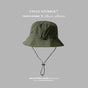Army green Packable Bucket Hat Unisex Wide Brim Foldable Sun Protection Hiking Travel Cap V888-ELOSUNG51331