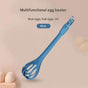 Blue 2-Piece 3-in-1 Multi-Functional Egg Whisk & Food Tongs Set V888-ELOSUNG51354