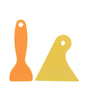 2 Piece Car Vinyl Wrap Squeegee Set - Plastic Application Scrapers for Smooth Film Installation V888-ELOSUNG51388