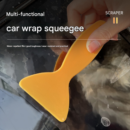 2 Piece Car Vinyl Wrap Squeegee Set - Plastic Application Scrapers for Smooth Film Installation V888-ELOSUNG51388