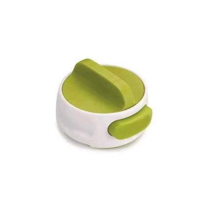 Green Manual Rotary Can Opener - Compact ABS Plastic & Stainless Steel - Smooth Edge Cutting, Easy Twist V888-ELOSUNG51401