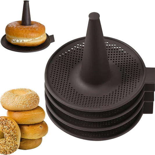 Silicone Donut Baking Mould for Homemade Baking - Heat Range -30 degrees C to 230 degrees C, Non Stick Pastry V888-ELOSUNG52024