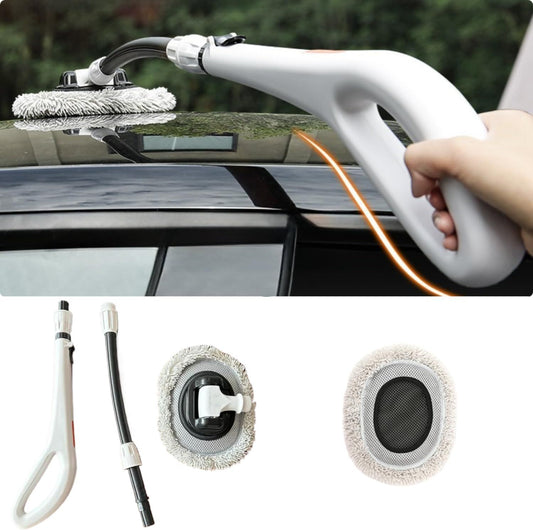 Professional Telescopic(55-120cm) Car Microfiber Wash Mop - 90 degrees Rotating Detachable Brush Head, 15 V888-ELOSUNG52089