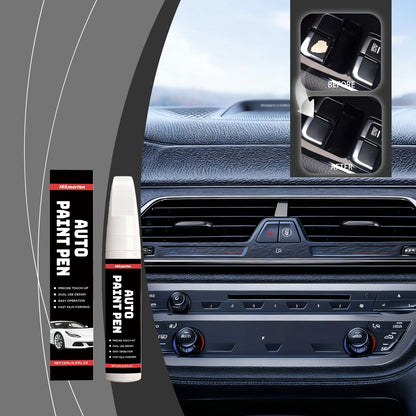 3-Pack Car Interior Paint Touch-Up Pen - Quick Color Restoration Scratch Repair Fixer for Automotive Leather V888-ELOSUNG52114