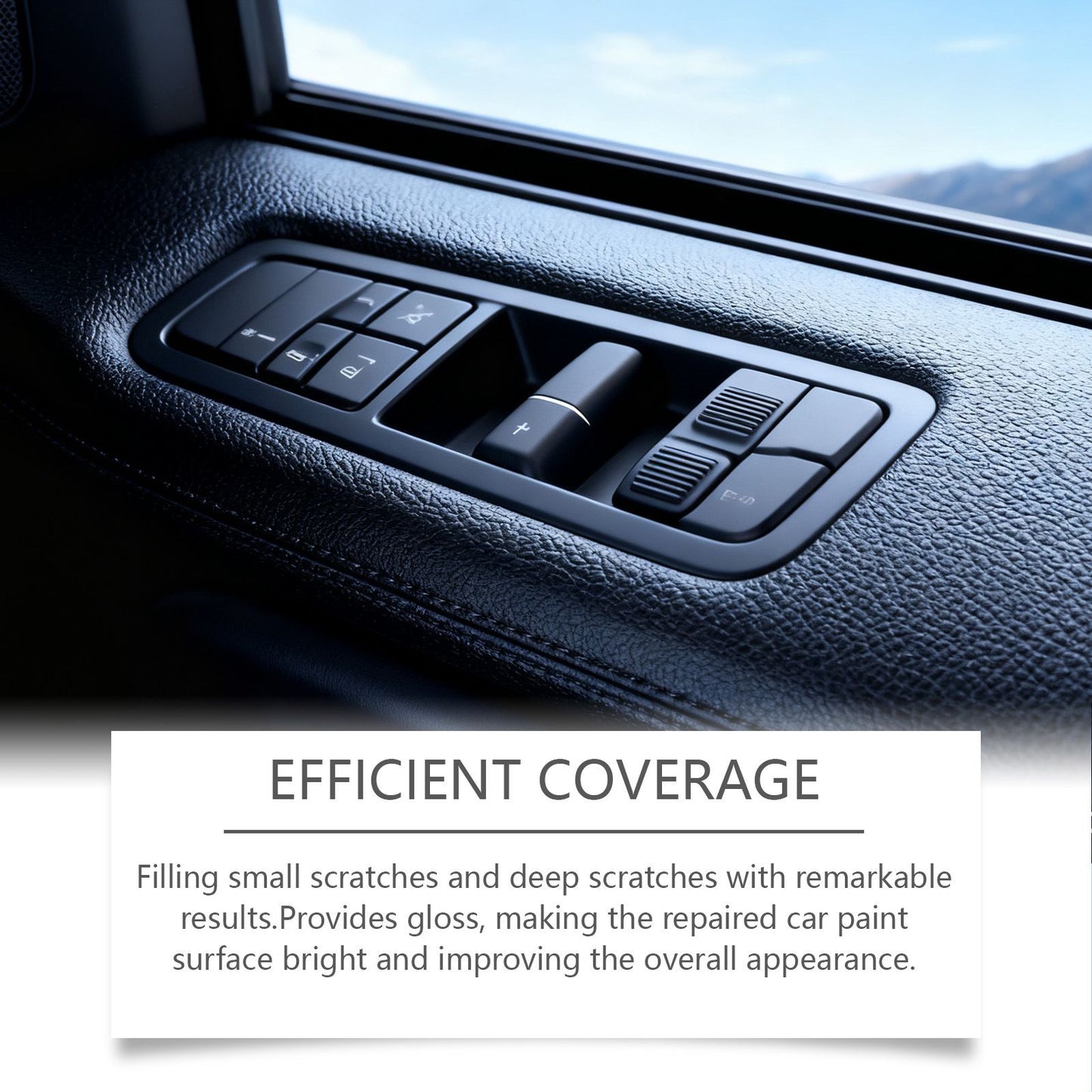 3-Pack Car Interior Paint Touch-Up Pen - Quick Color Restoration Scratch Repair Fixer for Automotive Leather V888-ELOSUNG52114