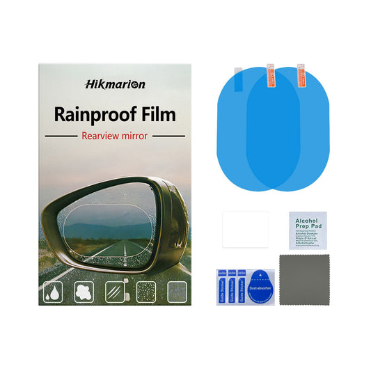 4 Set of Car Rearview Mirror HD Rainproof Film with Complete Installation Tool Kit - Anti Fog Waterproof V888-ELOSUNG52137