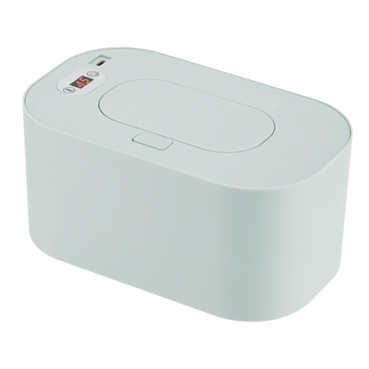 Green Portable USB Baby Wipe Warmer with LED Display and Top-Heating Moisture Protection - Intelligent V888-ELOSUNG52156