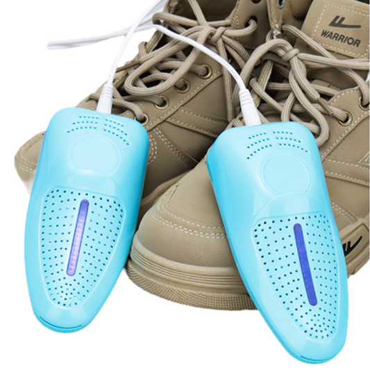 1 Pairs Blue Portable USB Shoe Dryer - Intelligent Constant Temp Boot Warmer Built-In Violet Light for V888-ELOSUNG52160
